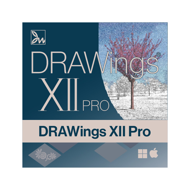 Logiciel de broderie DRAWings 12